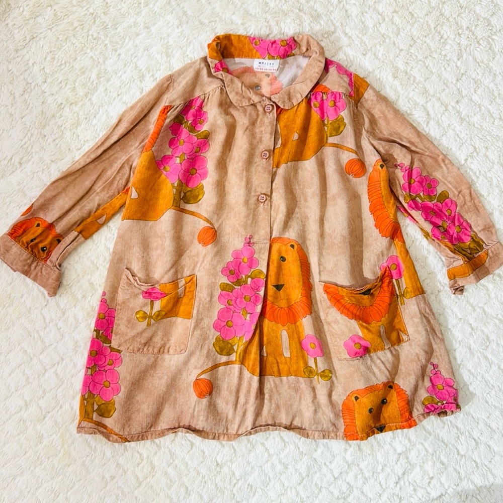 Morley Toddler Girl Lion Dress